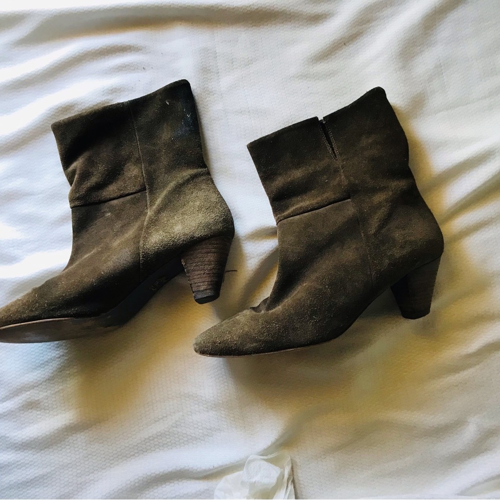 Free people Olive Suede Ankle‎ Boots - Picture 8 of 8